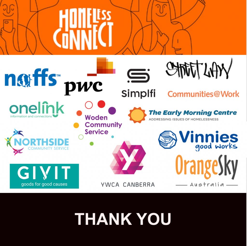 Canberra Homeless Connect 2019