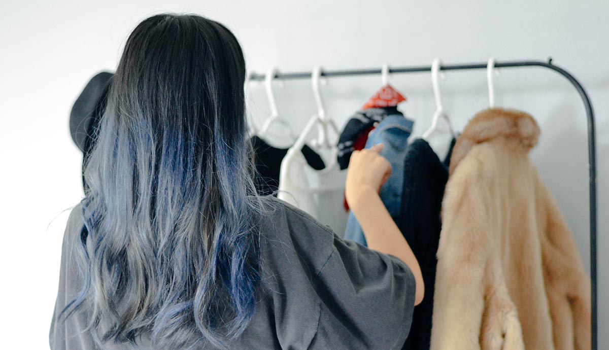 Clothing stall at the EMC