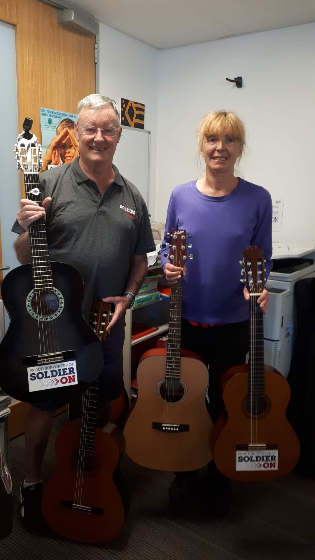 Guitar donation