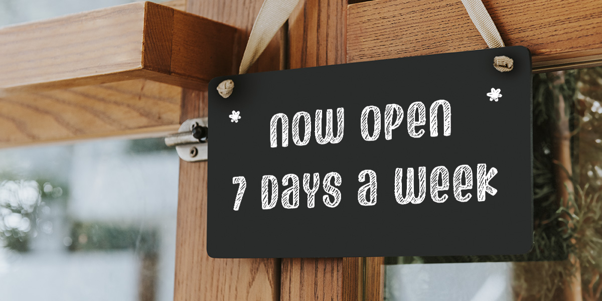 Weekend opening official launch