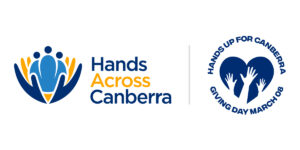 Hands Across Canberra Canberra Day Hands up for CBR Giving Day Appeal