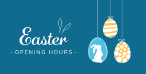 2025 Easter opening hours