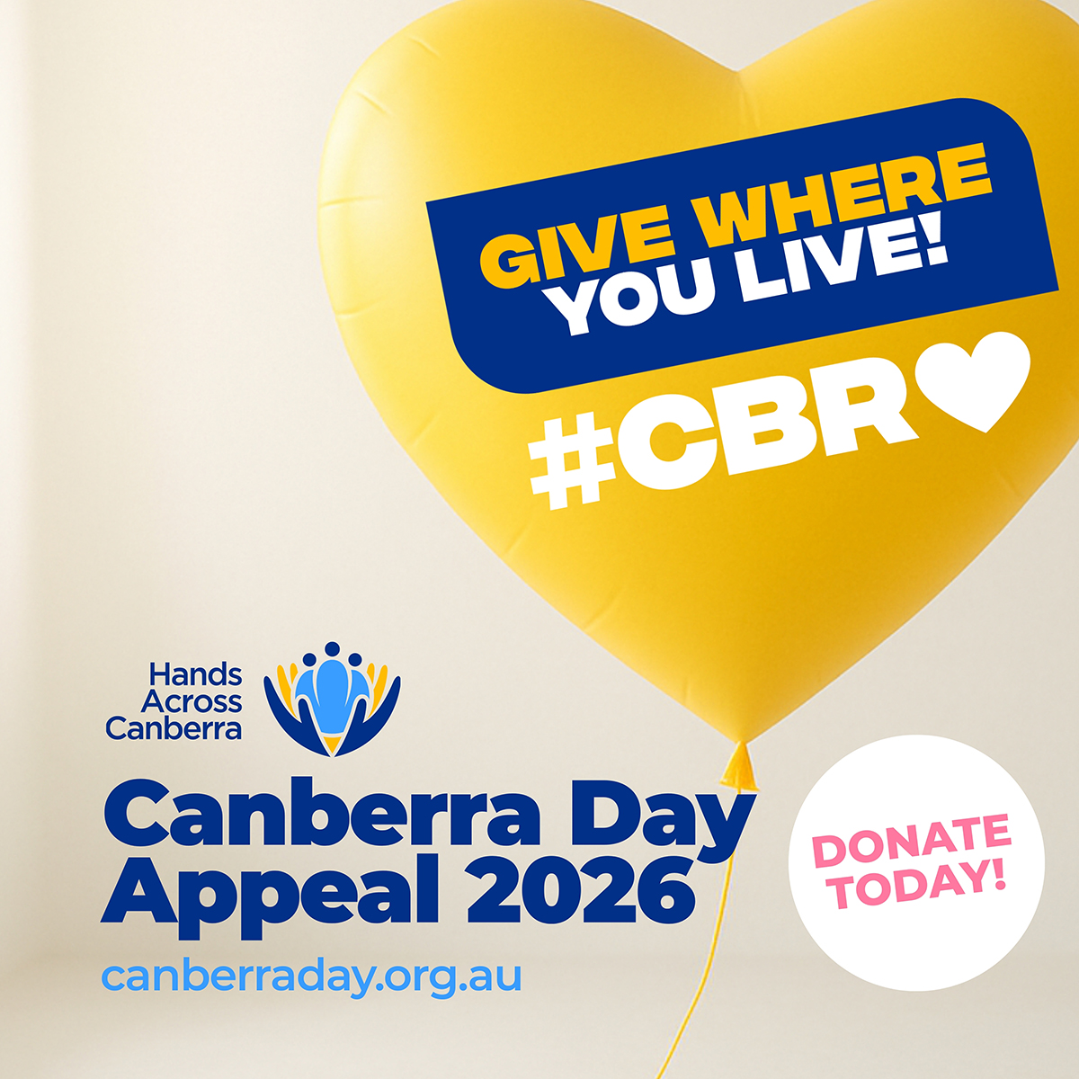 2026 Canberra Day Appeal donate today